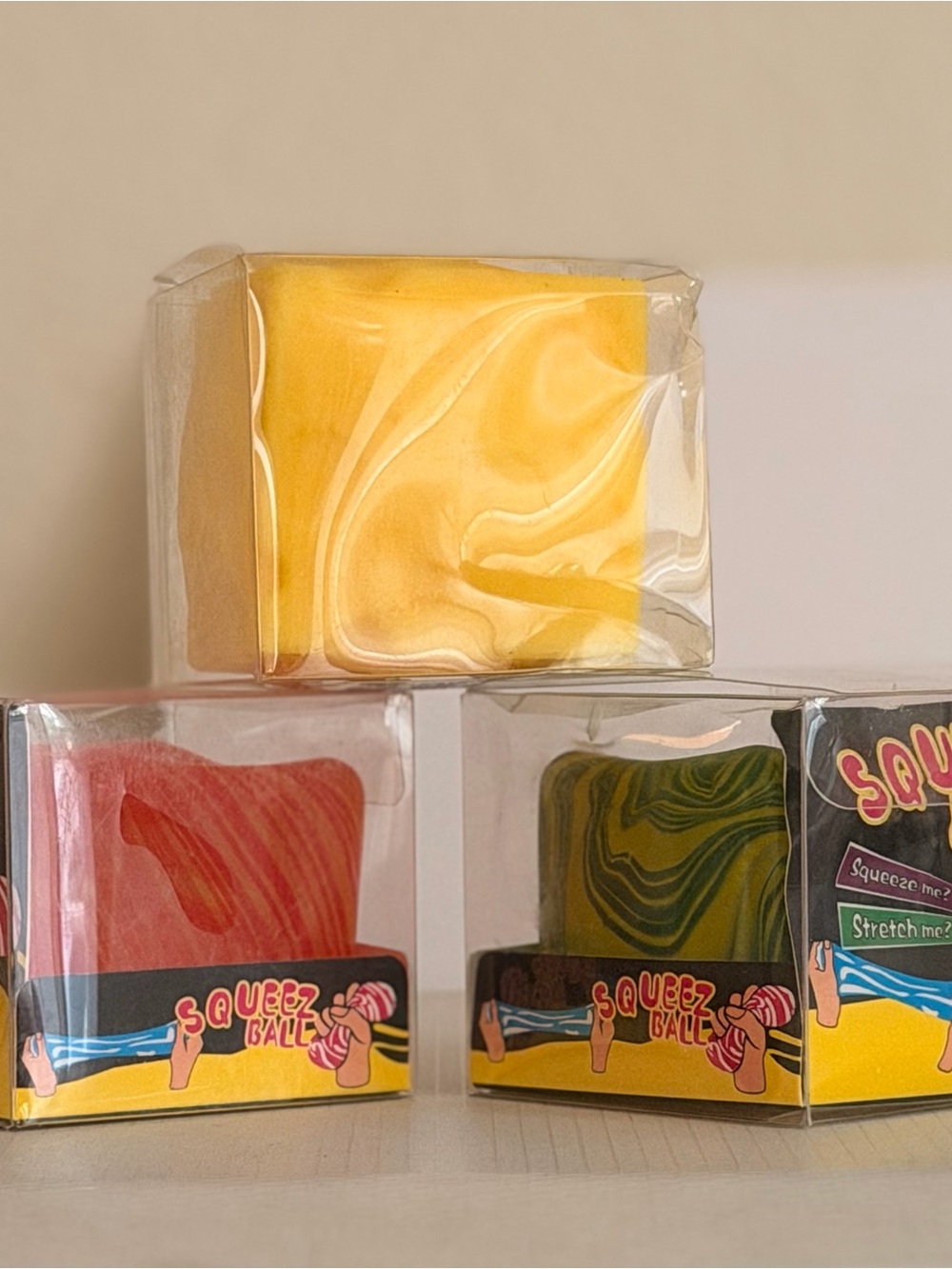 Bundle, 2 soft gel cubes & 1 cream filled cheese